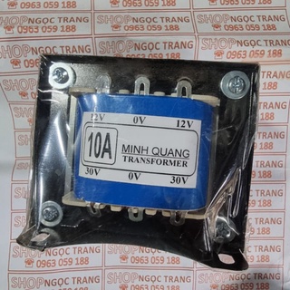 Biến Áp 10A Đối Xứng 12V -30V
