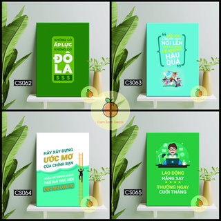 Tranh văn phòng trang trí văn phòng nổi bật, tạo động lực làm việc cho nhân viên