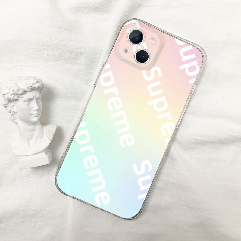 Ốp Điện Thoại TPU Mềm Chống Sốc In Logo supreme Cho IPhone 14 12 PRO 12 mini 11 PRO Max 13 PRO 13PROMAX Xs Max XR 6 7 8 Plus