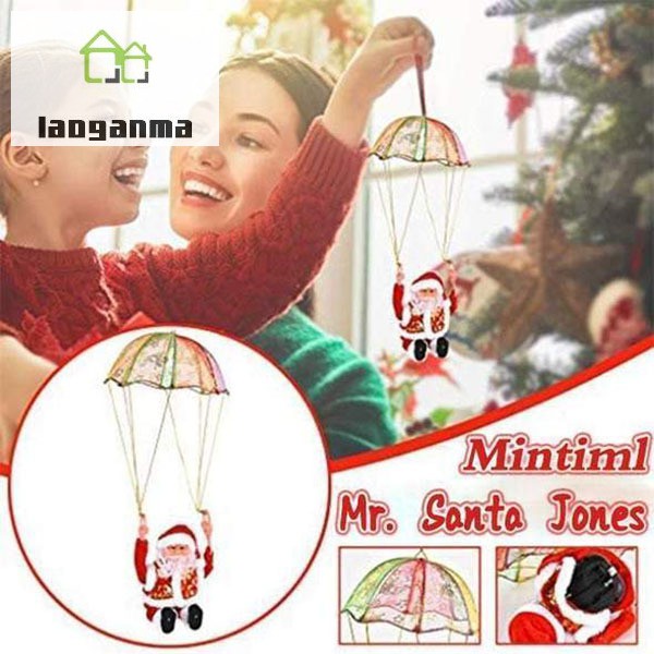 Đồ Chơi Ông Già Noel Nhảy Dù Nhảy Múa Vui Nhộn Cho Bé