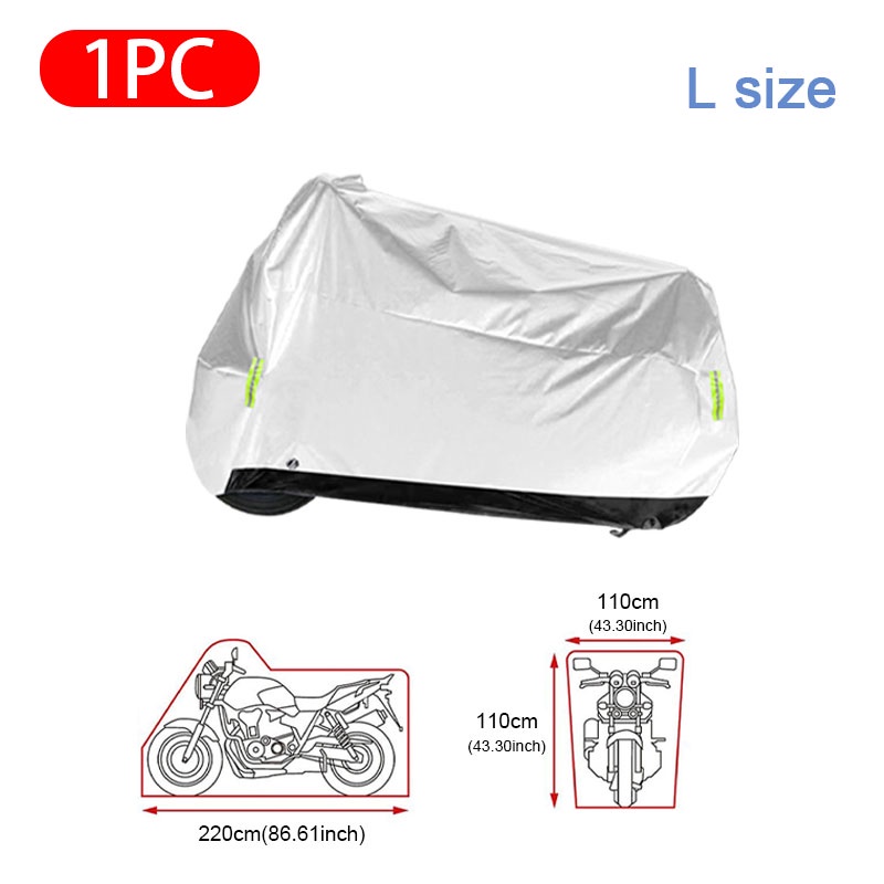 Vỏ bọc xe máy SEAMETAL bằng polyester chống mưa/ nắng/ bụi bẩn tiện dụng