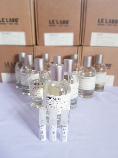 Combo 3 Mẫu thử 2ml Nước Hoa Le Labo ROSE 31, SANTAL 33, BERGAMOTE22