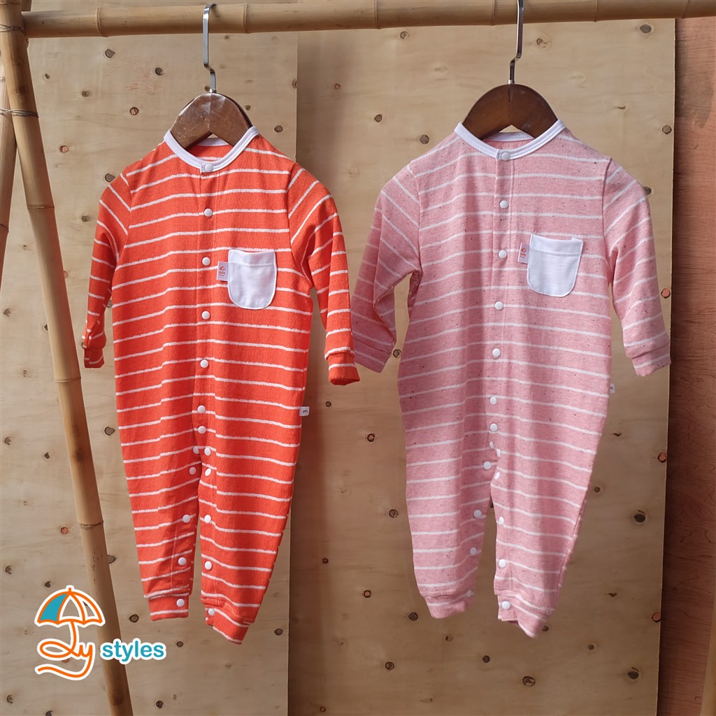 Body dài tay cotton mềm mỏng cho bé 0-18m - Ôly styles Việt Nam