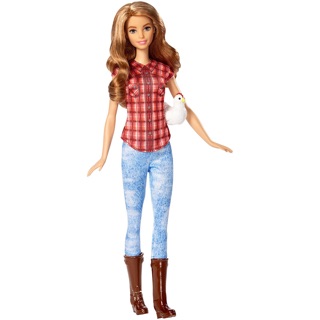 Barbie nghề nghiệp DVF50 - chủ trang trại - Bổ sung cho bộ sưu tập Barbie Yoga có khớp Made to Move