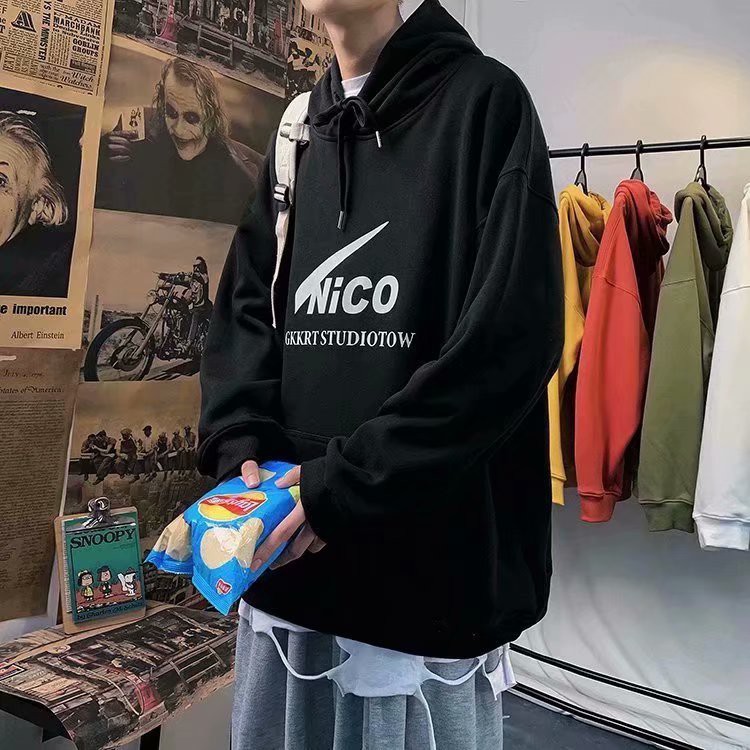 Áo hoodie tay dài in hình Pikachu trẻ trung cho nam | BigBuy360 - bigbuy360.vn