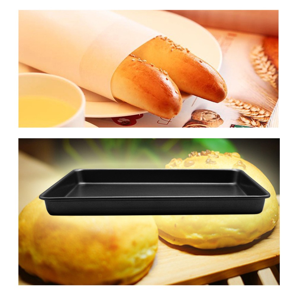Khay Nướng Bánh Chống Dính Hình Chữ Nhật 10inch N46