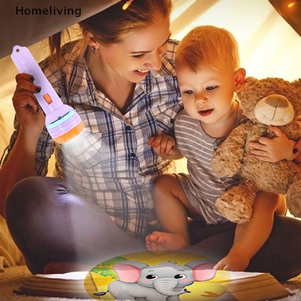 Đồ Chơi Sách Kể Chuyện Có Đèn Pin Chiếu Dành Cho Trẻ Em