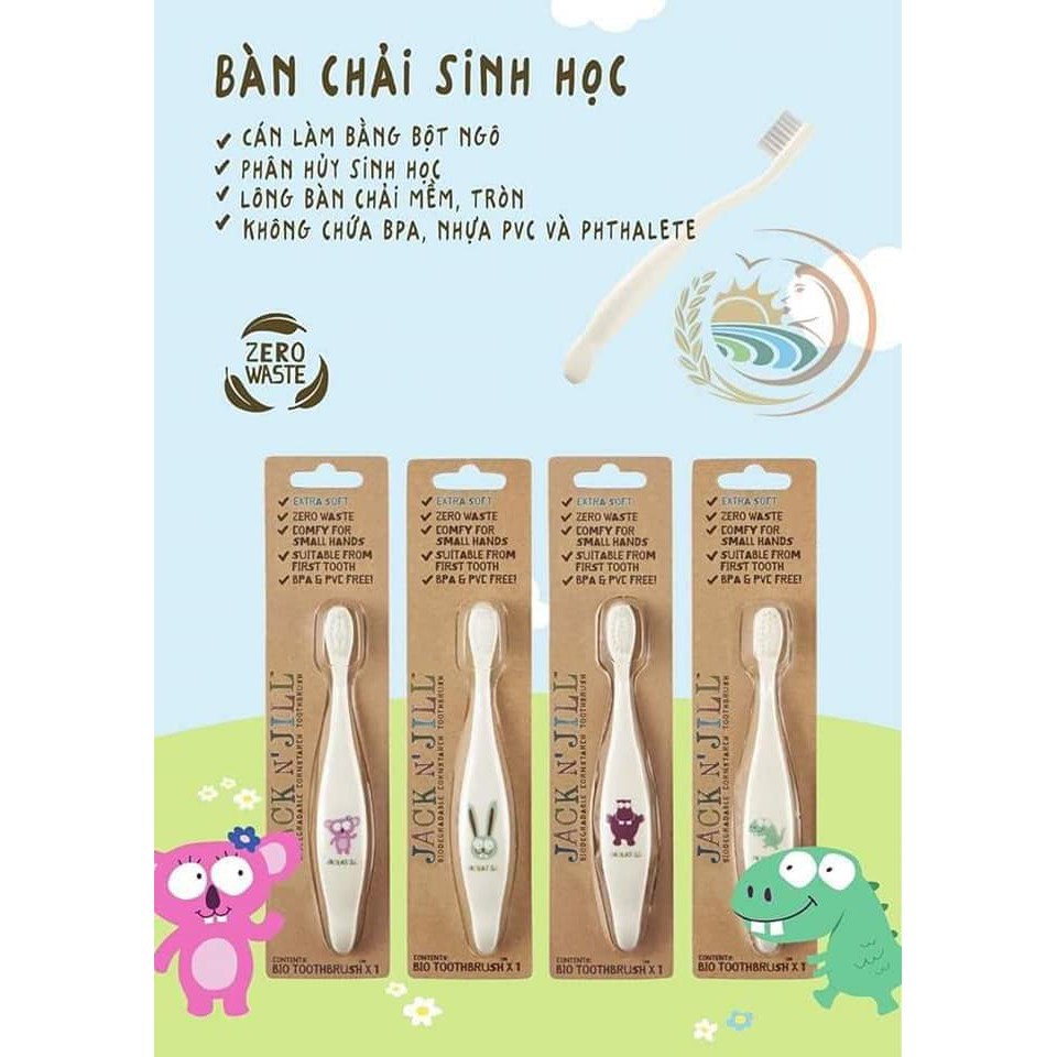 Bàn Chải Organic Jack N' Jill