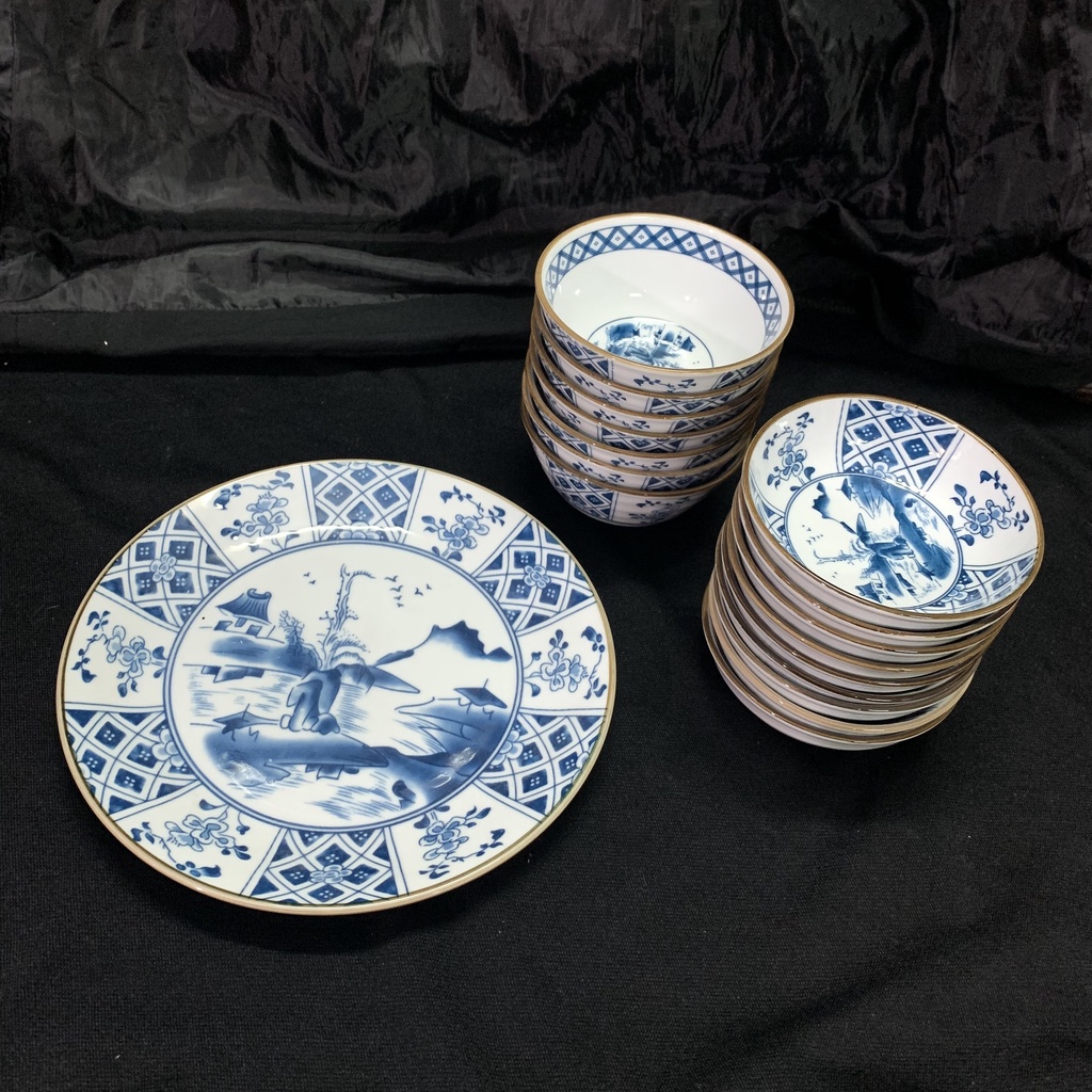 Đĩa xoài sứ DECOR &quot;Sươn Thủy&quot; - OHOHO HOME