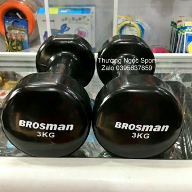 Tạ 3Kg Brosman Procare(hình tại shop) giá 1cục tạ