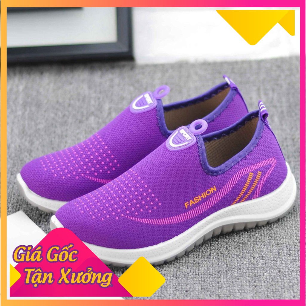 Giày thể thao năng động nam nữ giày chấm bi fashion giày đi chơi, giày tập gym, 2 màu đỏ tím G8 giày thể thao rẻ đẹp bền | BigBuy360 - bigbuy360.vn