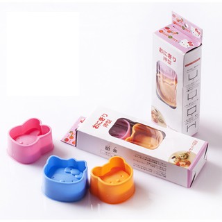 [SIÊU RẺ] Sét 3 khuôn cơm hình thú cute