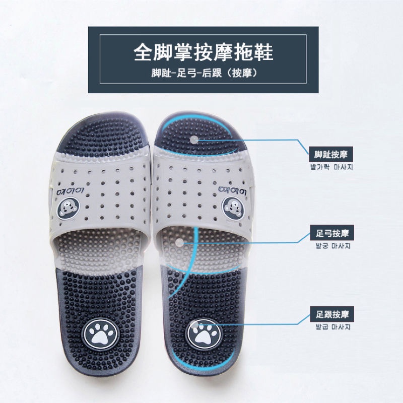 Dép Massage. Dép Sandal Đi Trong Nhà Tắm massage Chân Mùa Hè Cho Nam