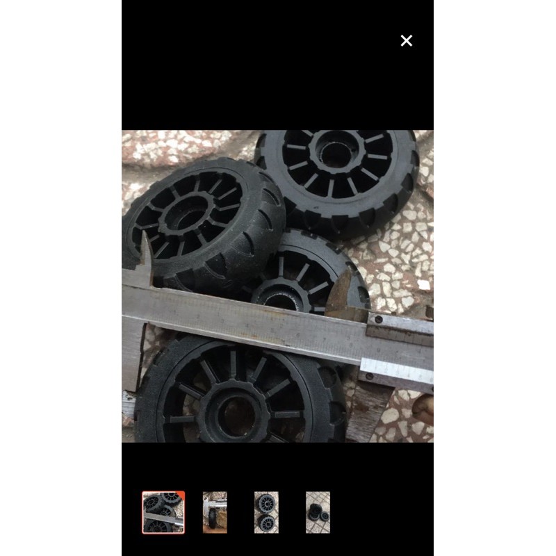 4 bánh xe đẩy nhẹ 80x25