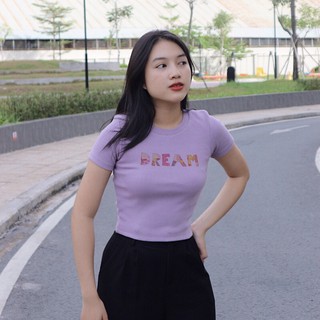 Áo thun in chữ Dream