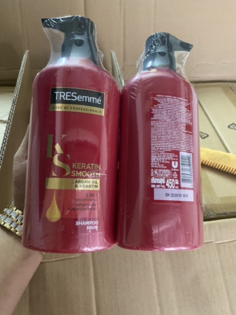 Dầu gội Tresemme đỏ 450ml