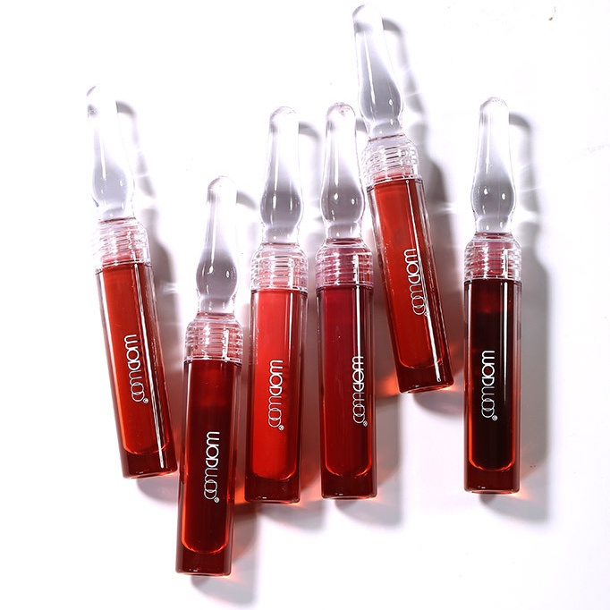 [Hàng mới về] Son bóng chống thấm nước lâu trôi không dính ly hiệu ứng gương thương hiệu WODWOD