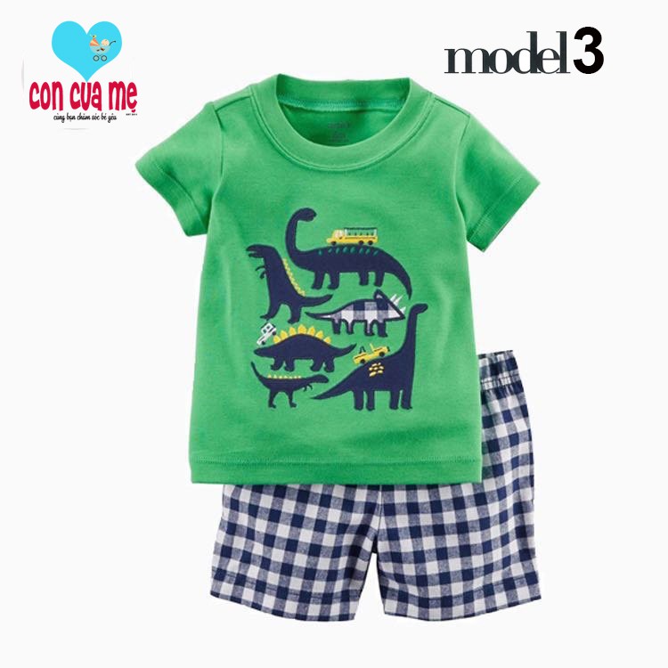 Bộ quần áo Carter bé trai xuất xịn sz 6-24 tháng