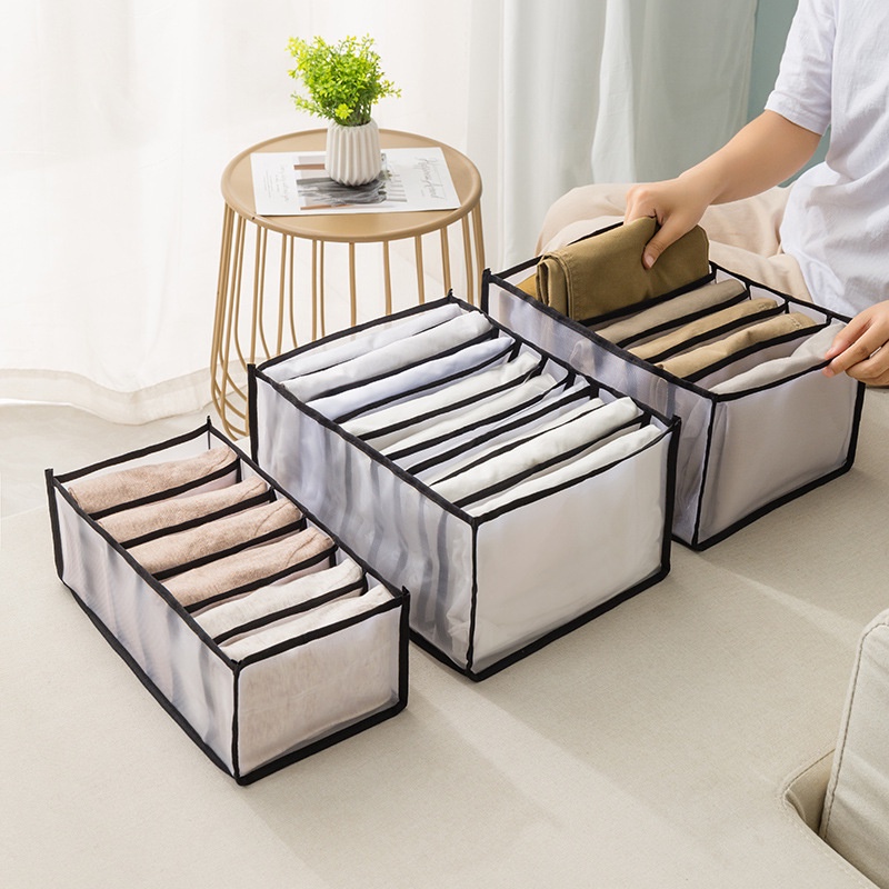 Khay Lưới Đựng Đồ Lót / Vớ / Đồ Lót Có Thể Gấp Gọn Tiện Dụng