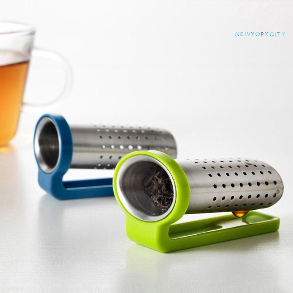 Dụng Cụ Lọc Trà Bằng Thép Không Gỉ Có Tay Cầm Tiện Dụng