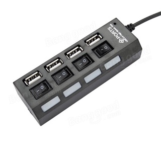 Hup 4 cổng usb ,4 công tắc