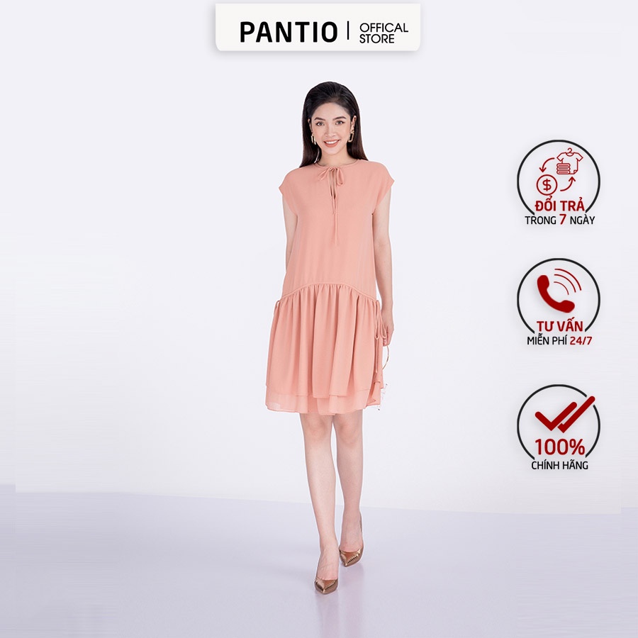 Đầm dạo phố tay ngắn FDP32809 - PANTIO