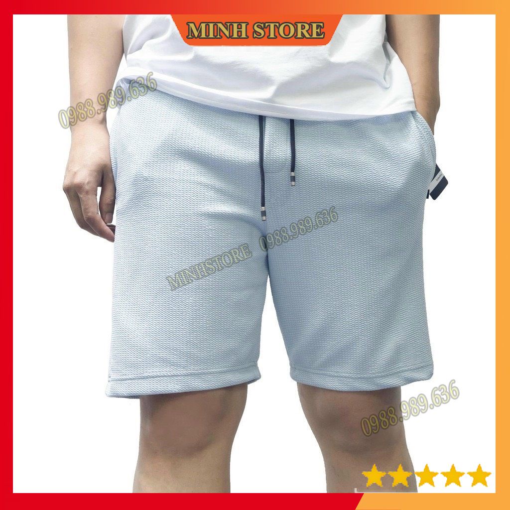 Quần Đùi Nam thể thao, Quần Short Nam vải Cotton XỐP THÁI Nilen cao cấp phong cách hàn quốc QD02 - MS66