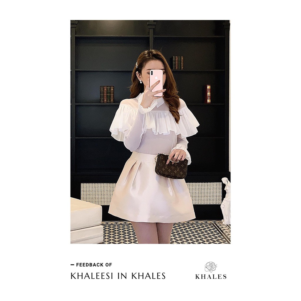 Chân váy mini dáng xòe hàng thiết kế Cocos Skirt by KHALES