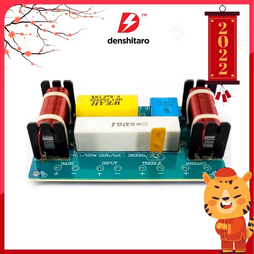 Denshitaro 01 chiếc mạch phân tần 3 loa D00-222