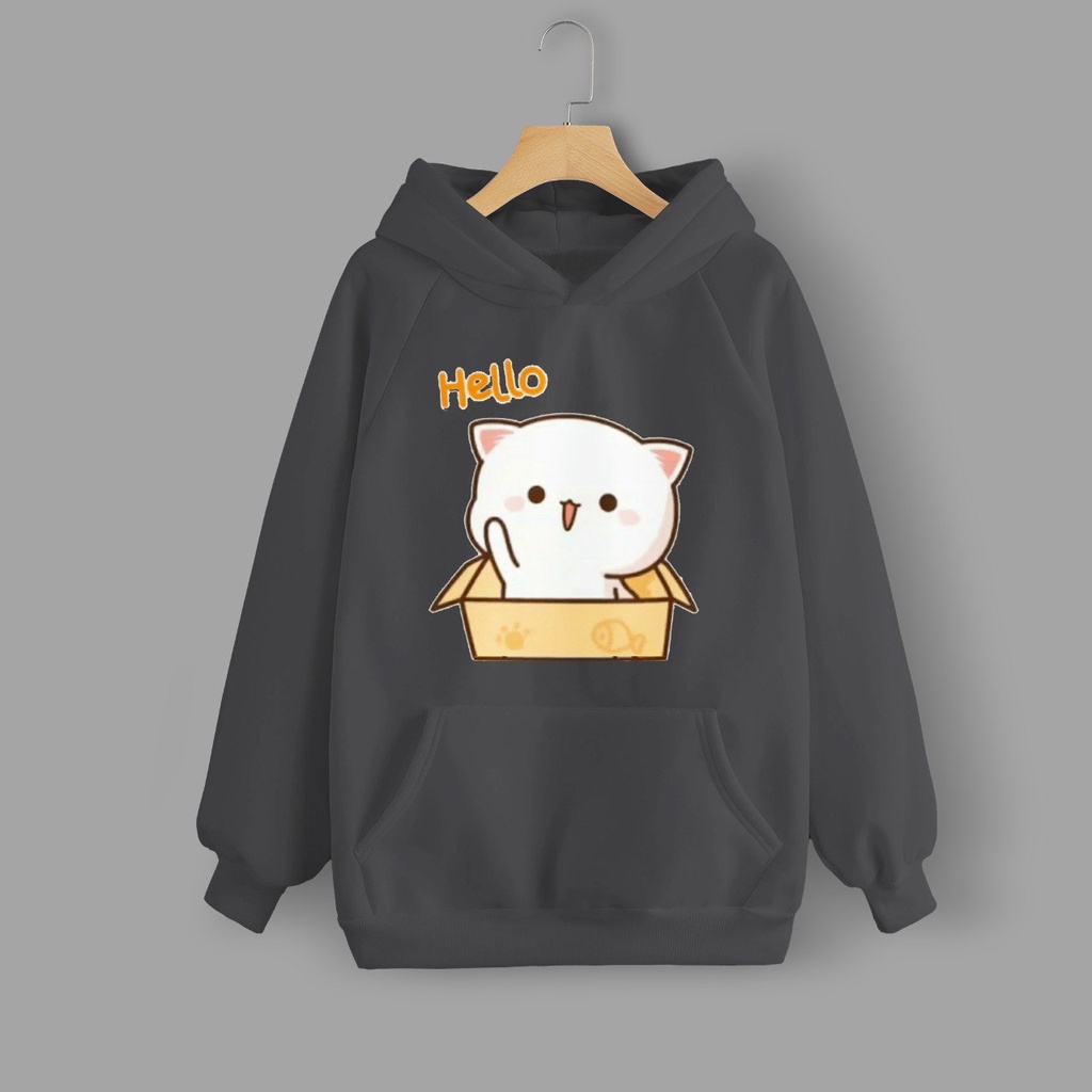 Nabilla Hello Kitty Áo Khoác Hoodie Phần 1