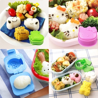 SET 3 KHUÔN ÉP CƠM CÁ GẤU VOI