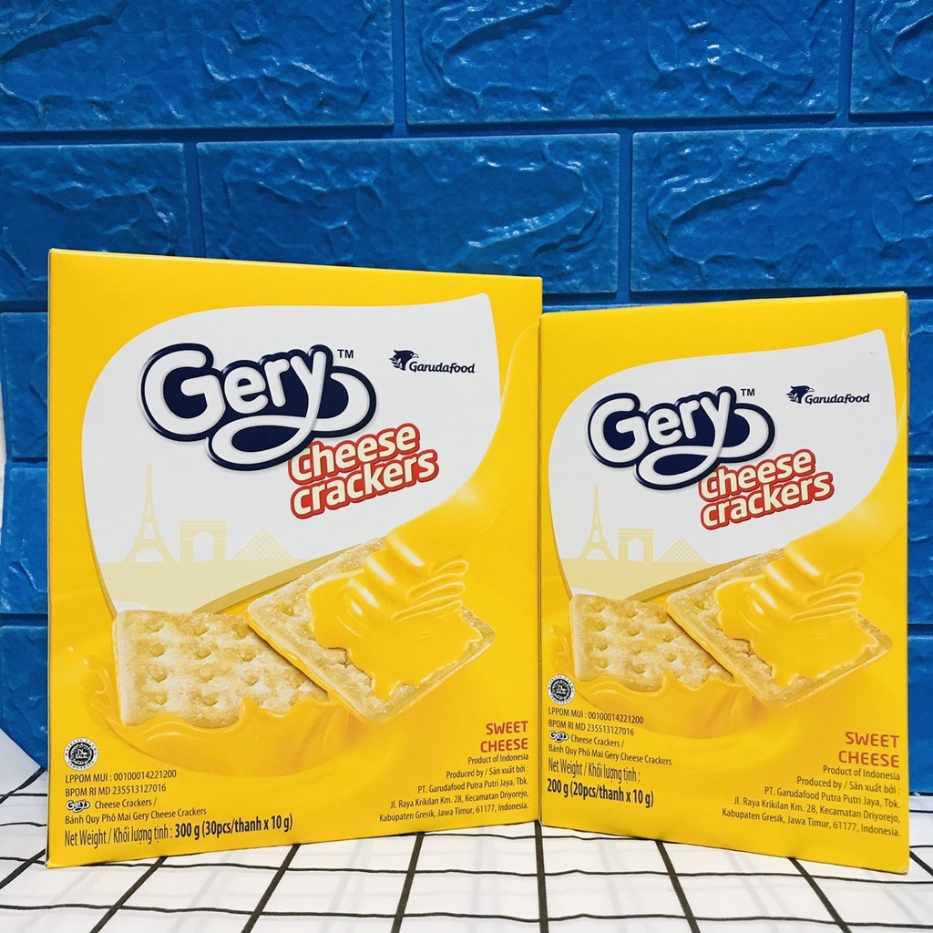 Bánh quy phô mai Gery Cheese Crackers
