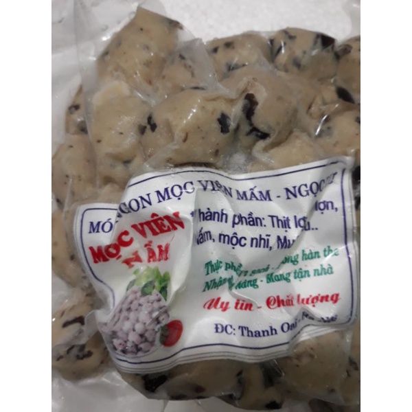 viên mọc nấm hương gói 500gr❤HÀ NỘI NOWSHIP❤VIÊN MỌC NẤM HƯƠNG MỘC NHĨ HÀ NỘI