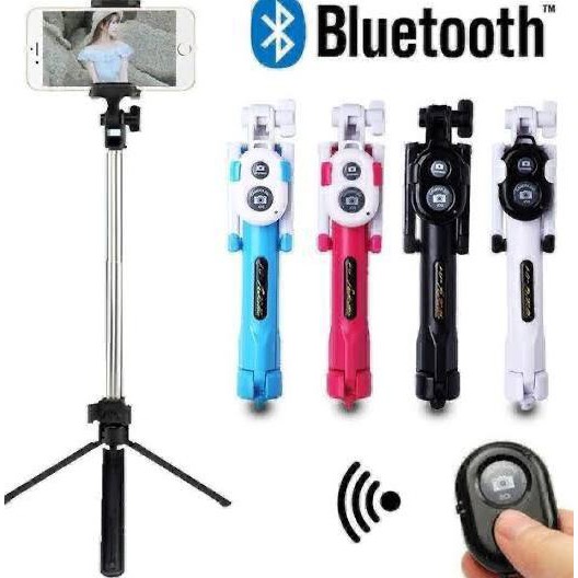Gậy Chụp Ảnh Tự Sướng Kết Nối bluetooth Cho Điện Thoại | BigBuy360 - bigbuy360.vn