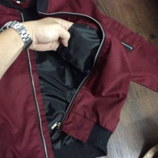 [ẢNH THẬT+VIDEO] Áo Khoác Bomber Kaki 2 Lớp