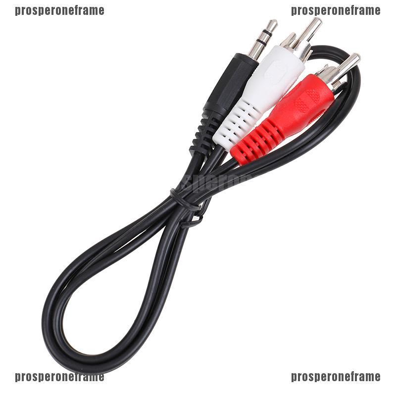 Cáp Chuyển Đổi Âm Thanh 3.5mm Mini Plugto 2 Rca Male