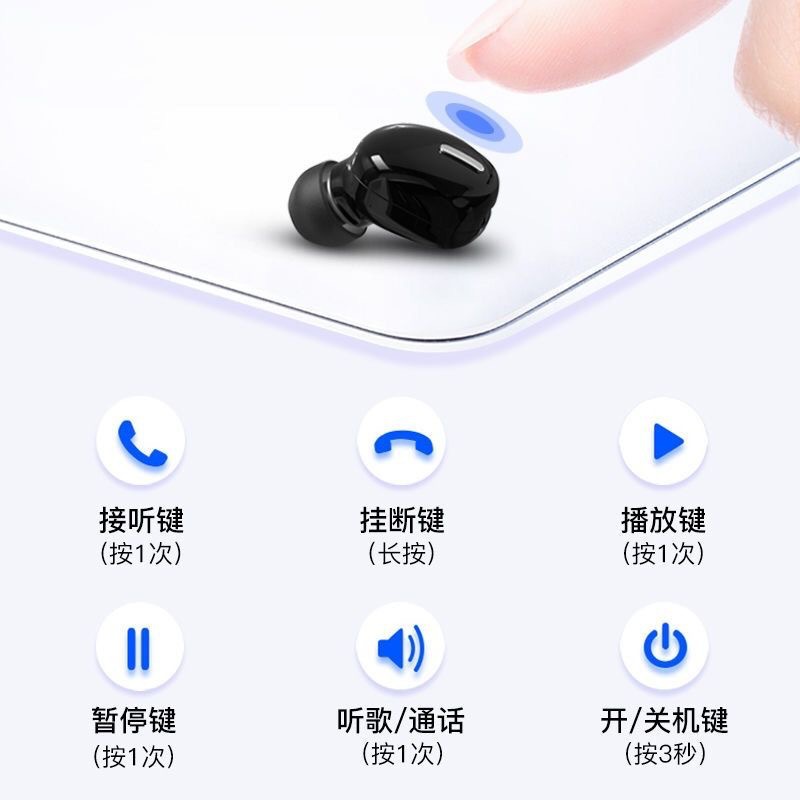 Tai Nghe Bluetooth X9 Mini Cho Điện Thoại Ios Android