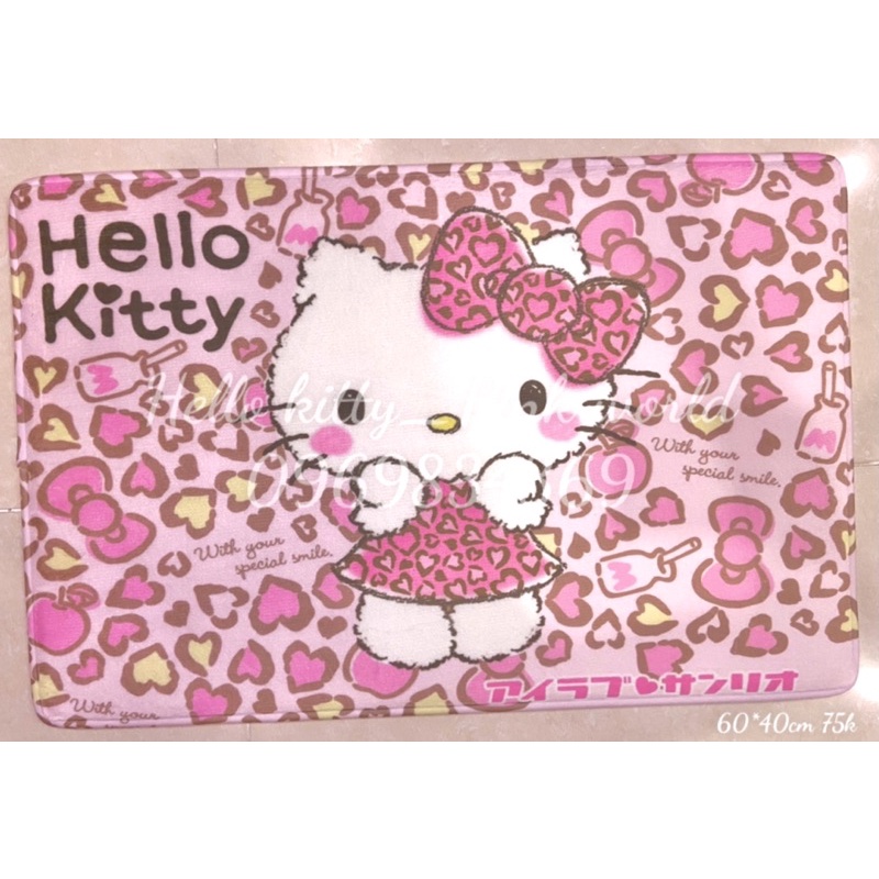Thảm dặm chân Hello kitty