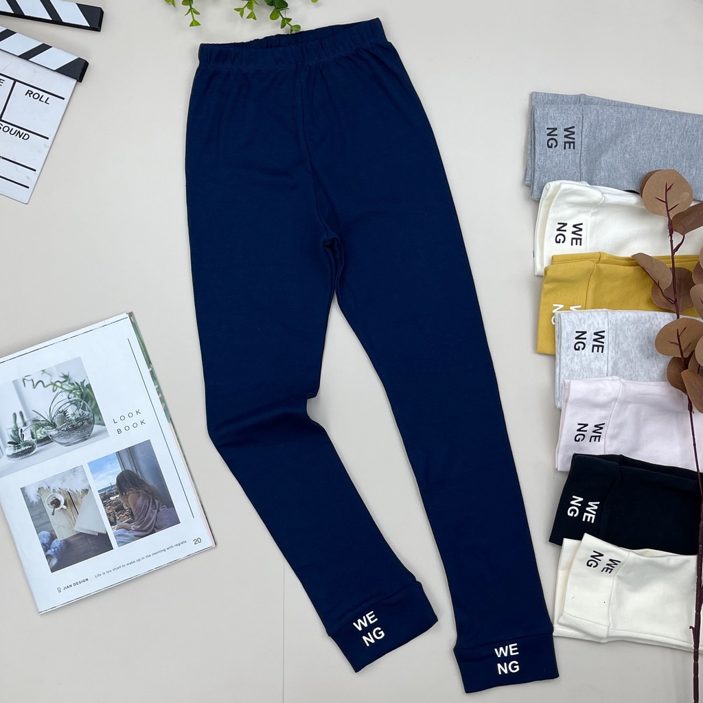 Quần dài thu đông bo gấu bogen bé gái size 11-17, cho bạn từ 30-48kg. Chất len dày dặn, đanh tay, dáng ôm bó thoải mái