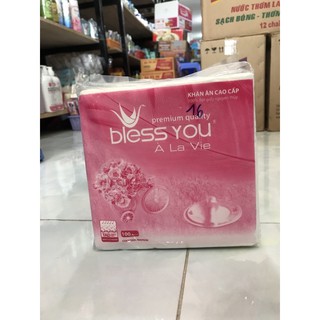 Khăn giấy vuông Bless You 100 tờ (33*33)