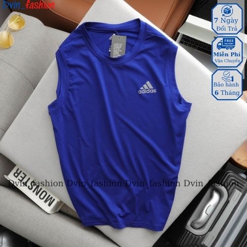 Áo thun ba lỗ nam tanktop chuẩn gym mặc nhà dạo phố - Áo thun trơn nhiều màu - Thun lạnh  thoáng mát Dvin_fashion