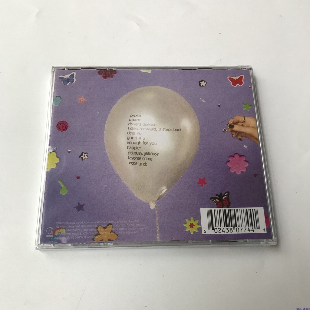 Mới Đĩa cd Sưu Tầm Các Bài Hát Của olivia rodrigo sour