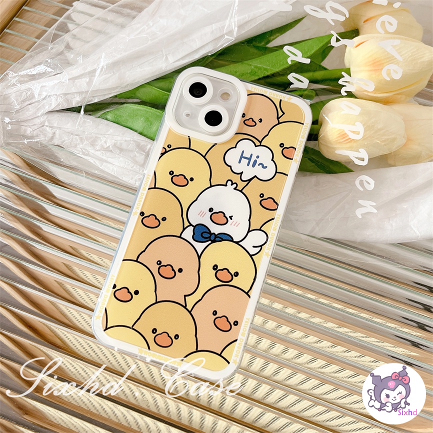 Ốp Lưng Điện Thoại cho Redmi 10C 12C 11A 10A 10 Note 12 11 11s 10 9 8 7Pro 9T 9C 9A 9 A2 A1 Xiaomi 12 11 Lite 11T 10T Poco F3 M3 M4 F3 X3 X4Pro sixhd Ốp Điện Thoại Silicon Tpu Mềm Trong Suốt Họa Tiết Vịt Vàng Cho