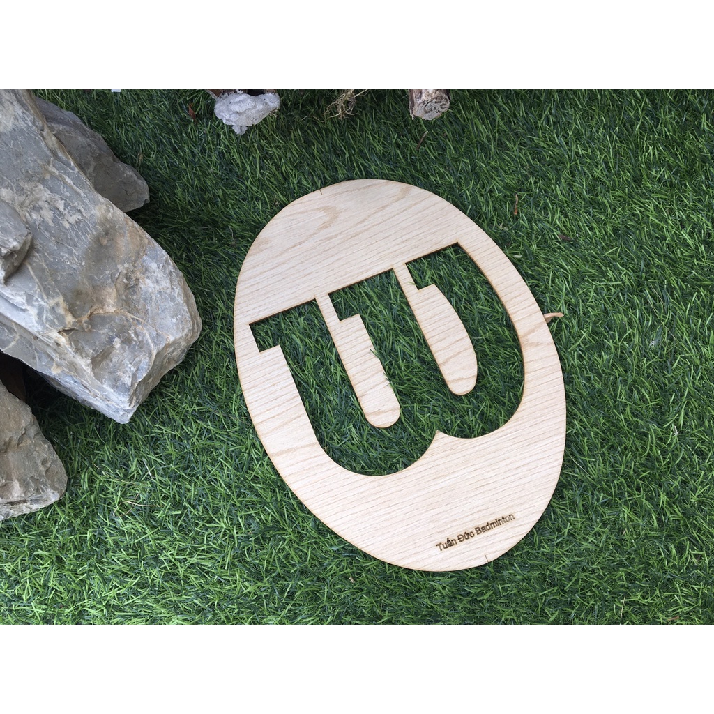 ❌ CHÚ Ý HÀNG FAKE❗️Logo mặt vợt Tennis, logo yonex, Babolat, Wilson, Head, Lacoste, Dog Foot