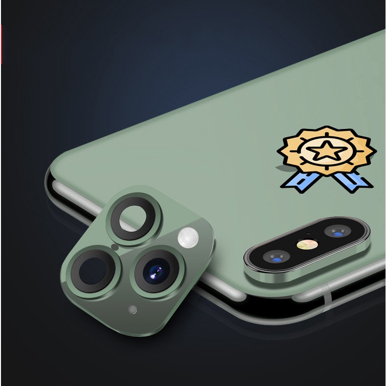 Độ Cụm Camera iPhone X/Xs/Xs Max thành iP 11 Pro / 11 Pro Max