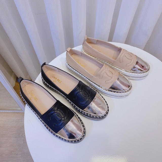 Giày tom viền đá đế cao 4cm