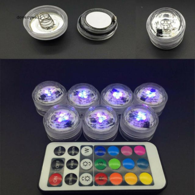 ĐÈN LED CHÌM ĐỦ MÀU BỎ HỒ CÁ CÓ REMOTE ĐIỀU KHIỂN TỪ XA