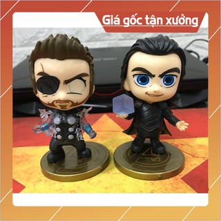 [ ẢNH THẬT ] SET 6 MÔ HÌNH MARVEL AVENGER INFINITY WAR TO CỰC CHẤT