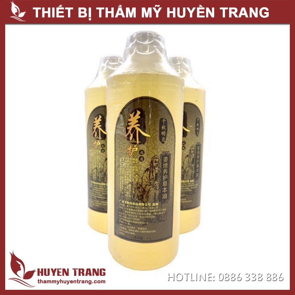 Dầu Gừng Massage Body Nóng Nhanh, Trơn Tay, Đả Thông Kinh Lạc  - Thẩm Mỹ Huyền Trang