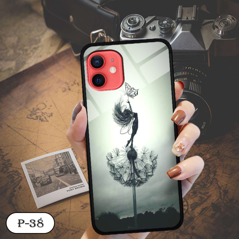 Ốp lưng kính iPhone 12- hình 3D